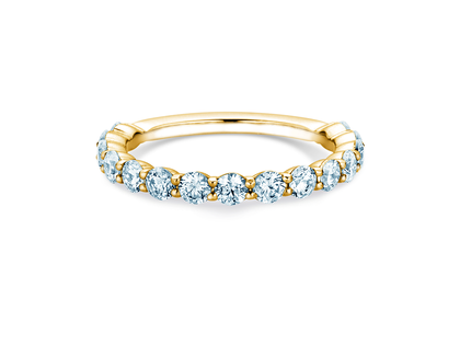 Anillo de compromiso Dawn en 14K oro amarillo con diamantes 1,27ct G/SI