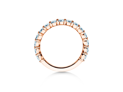 Anillo de compromiso Dawn en oro rosa