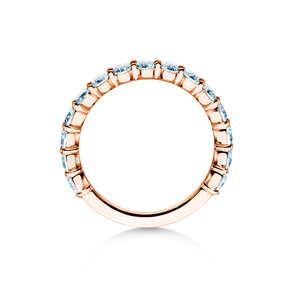 Anillo de compromiso Dawn en oro rosa