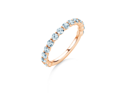 Anillo de compromiso Dawn en oro rosa