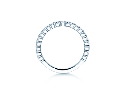 Anillo de compromiso Dawn en 14K oro blanco con diamantes 0,53ct G/SI