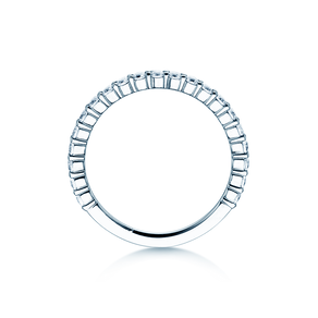 Anillo de compromiso Dawn en 14K oro blanco con diamantes 0,53ct G/SI
