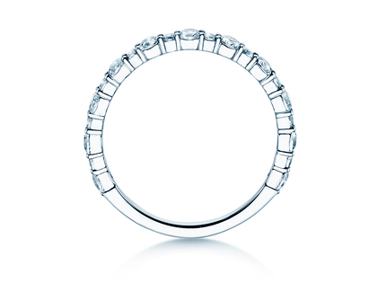 Anillo de compromiso Diamond Pulse en 14K oro blanco con diamantes 0,59ct G/SI