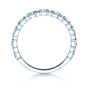Anillo de compromiso Diamond Pulse en 14K oro blanco con diamantes 0,59ct G/SI