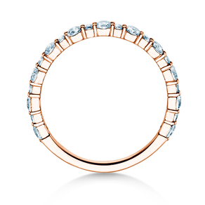 Anillo de compromiso Diamond Pulse en 14K oro rosa con diamantes 0,59ct G/SI