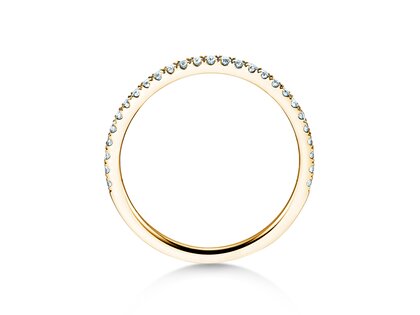 Anillo de compromiso Dusk en 9K oro amarillo con diamantes 0,25ct G/SI