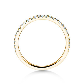 Anillo de compromiso Dusk en 9K oro amarillo con diamantes 0,25ct G/SI