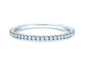 Anillo de compromiso Dusk en platino 950/- con diamantes 0,25ct G/SI