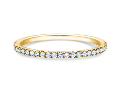 Anillo de compromiso Dusk en 9K oro amarillo con diamantes 0,25ct G/SI