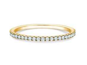 Anillo de compromiso Dusk en 9K oro amarillo con diamantes 0,25ct G/SI