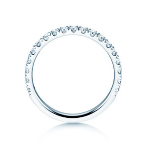 Anillo de compromiso Dusk en 14K oro blanco con diamantes 0,55ct G/SI