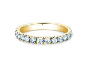 Anillo de compromiso Dusk en 9K oro amarillo con diamantes 0,96ct G/SI