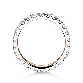 Anillo de compromiso Dusk en oro rosa