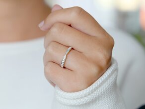 Anillo de compromiso V-Eternity