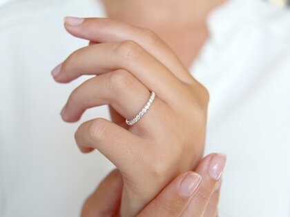 Anillo de compromiso Wave