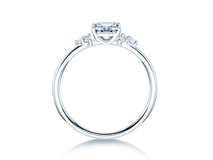 Anillo de compromiso Blossom Emerald