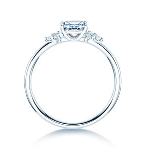 Anillo de compromiso Blossom Emerald