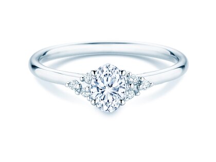 Anillo de compromiso Blossom Oval