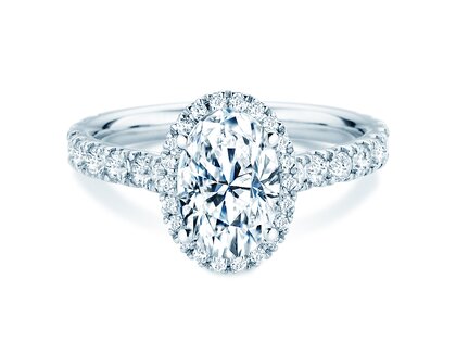 Anillo de compromiso Pure Emotion en platino