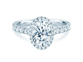 Anillo de compromiso Pure Emotion en platino