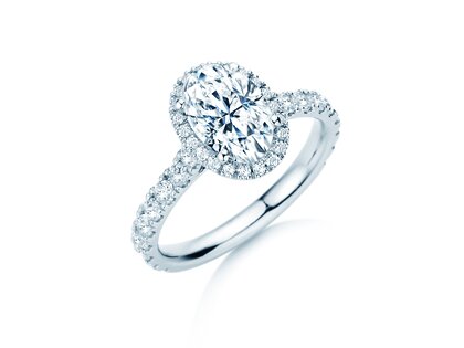 Anillo de compromiso Pure Emotion en platino