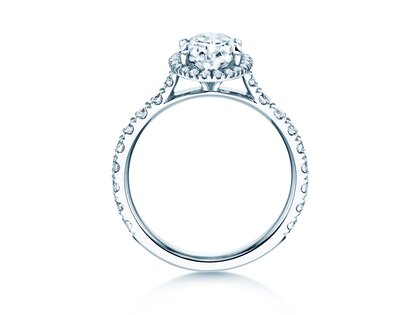 Anillo de compromiso Pure Emotion en platino