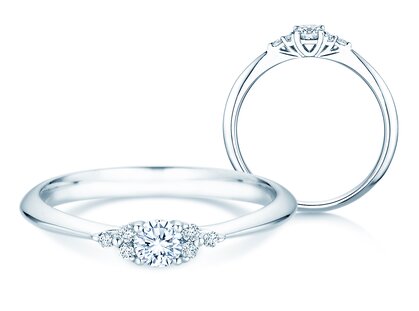 Anillo de compromiso Vivid Diamond