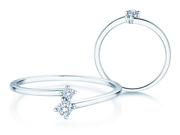 Anillo de compromiso You & Me Classic