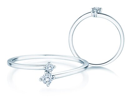 Anillo de compromiso You & Me Classic