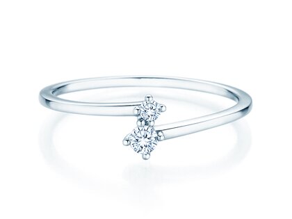 Anillo de compromiso You & Me Classic