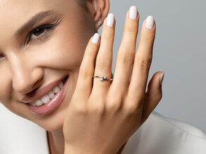 Anillo de compromiso You & Me Modern