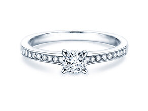 Anillo de compromiso Modern Pavé