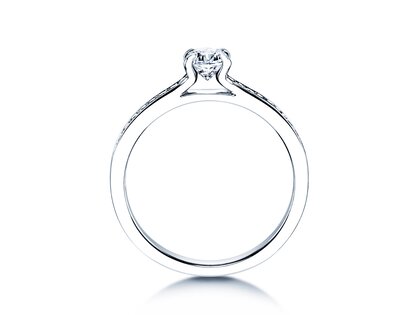 Anillo de compromiso Modern Pavé