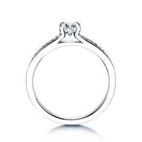 Anillo de compromiso Modern Pavé