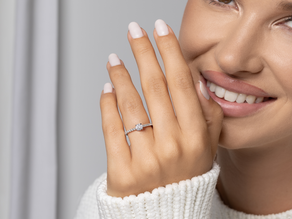 Anillo de compromiso Pure Diamond en 18K oro blanco con diamantes 0,62ct G/SI