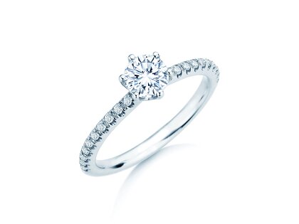 Anillo de compromiso Royal Pavé