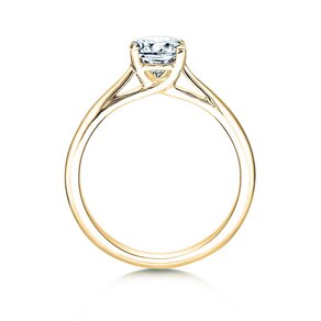 Anillo de compromiso Delight en 14K oro amarillo con diamante 1,00ct H/SI