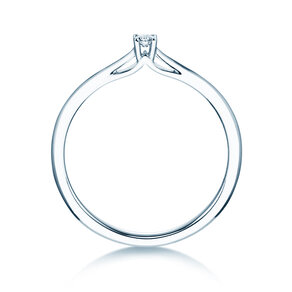 Anillo de compromiso Heaven 4 en plata 925/- con diamante 0,07ct G/VS