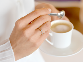 Anillo de compromiso Heaven 4 en plata 925/- con diamante de laboratorio 0,15ct E/VS