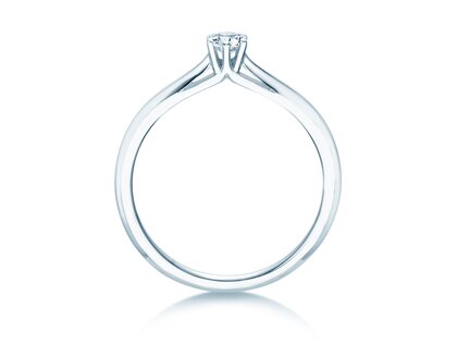 Anillo de compromiso Heaven 6 en plata 925/- con diamante 0,15ct G/SI