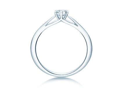 Anillo de compromiso Heaven 6 en 18K oro blanco con diamante 0,30ct G/SI