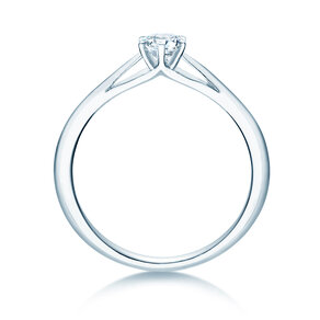 Anillo de compromiso Heaven 6 en 18K oro blanco con diamante 0,30ct G/SI