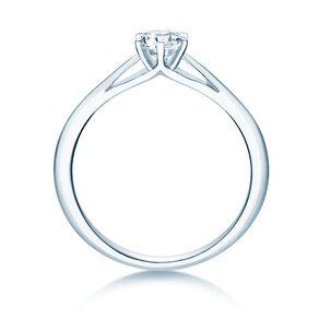 Anillo de compromiso Heaven 6 en platino 950/- con diamante 0,40ct G/SI