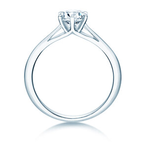 Anillo de compromiso Heaven 6 en 9K oro blanco con diamante 0,75ct G/SI