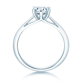 Anillo de compromiso Heaven 6 en 14K oro blanco con diamante 1,25ct H/SI