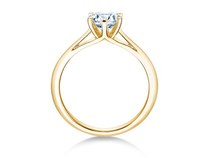 Anillo de compromiso Heaven 6 en 9K oro amarillo con diamante 2,50ct G/SI