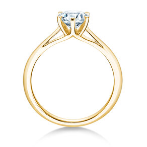 Anillo de compromiso Heaven 6 en 9K oro amarillo con diamante 2,50ct G/SI