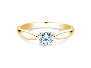 Anillo de compromiso Joy en 9K oro amarillo con diamante 0,25ct G/SI