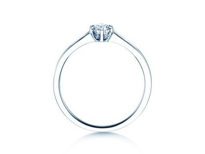 Anillo de compromiso Madison en 18K oro blanco con diamante 0,25ct G/SI