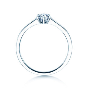 Anillo de compromiso Madison en 18K oro blanco con diamante 0,25ct G/SI
